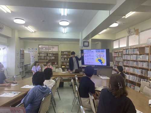 中学校の先生方への講演